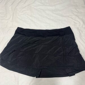 lululemon athletica Black Athletic Skort